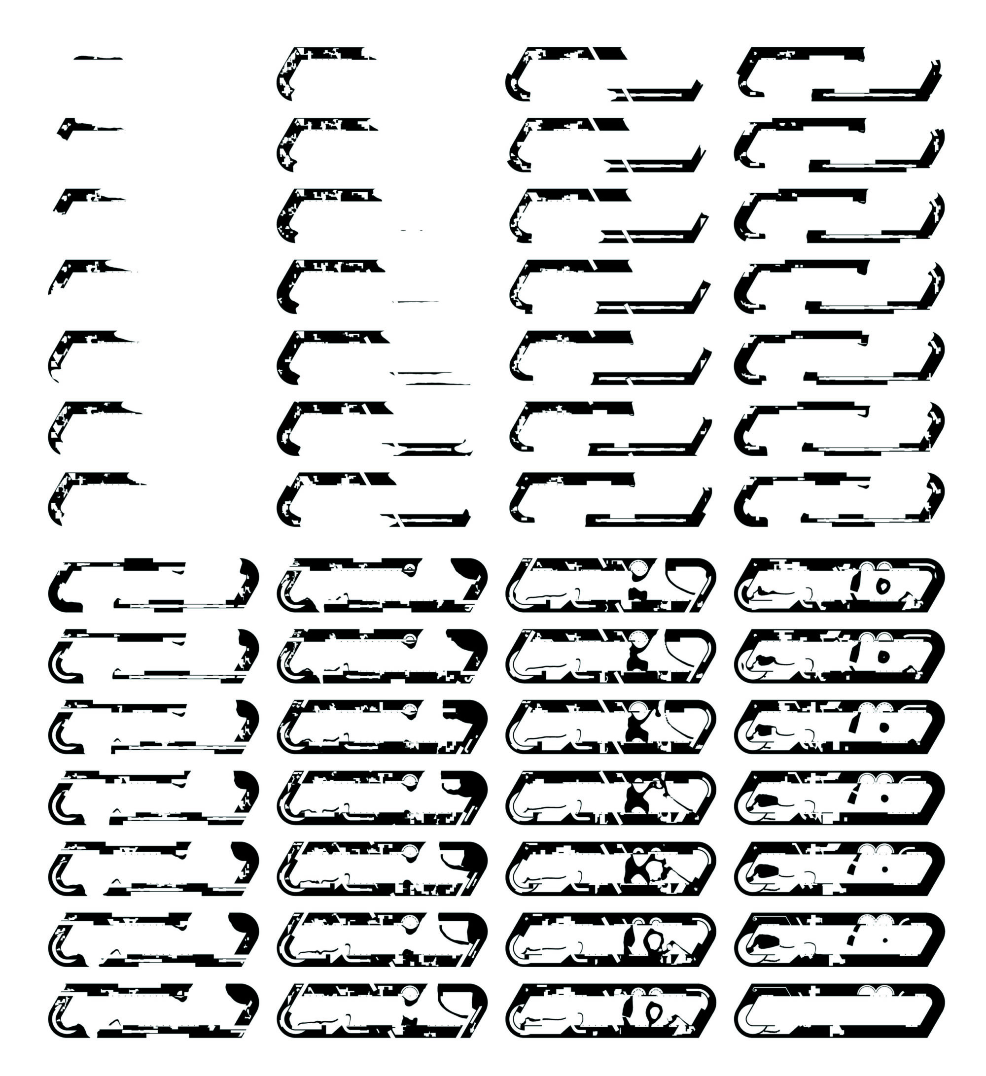 Tamara Falch_Niemandswand_Horizontalschnitte